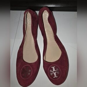 Tory Burch Suede Ballet Flats